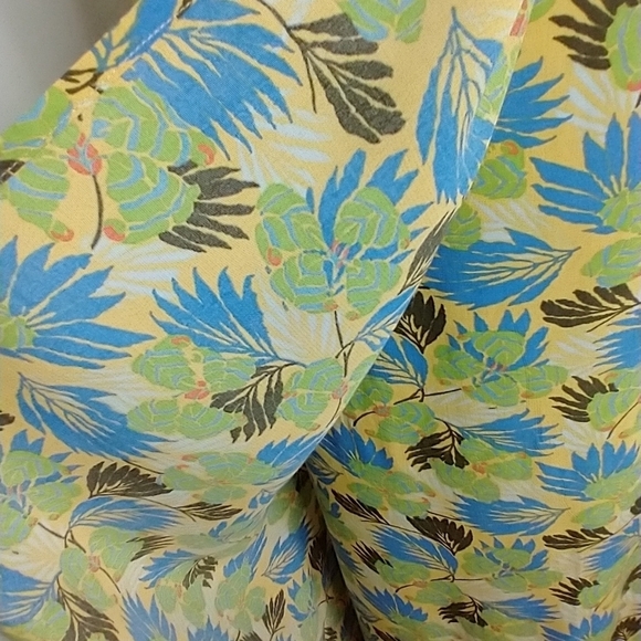 VINTAGE FLAX WRAP SKIRT - Picture 9 of 10